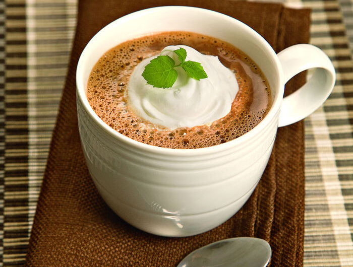 Slow Cooker Minted Hot Cocoa
