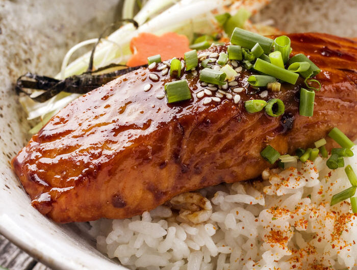 Slow Cooker Miso-Poached Salmon