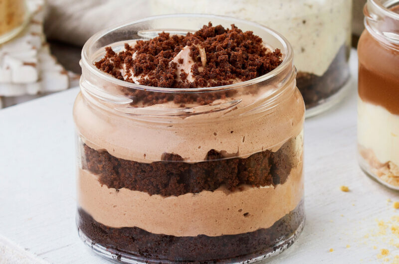 Mini Salted Caramel Cheesecakes (Made in the Slow Cooker)